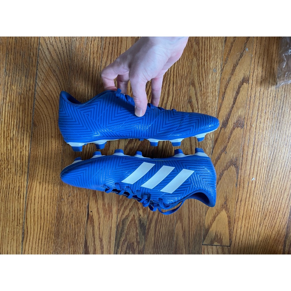 adidas Nemeziz 18.4 Cleats! Blue and white, US Mens 7.5